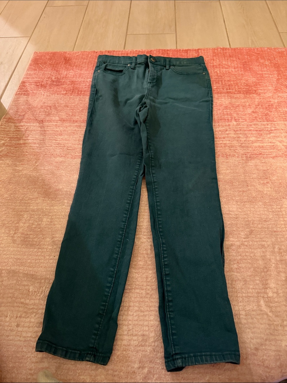 Lilly Pulitzer Dark Teal Ankle Cropped Jeans